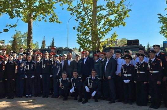 Учебные сборы по предмету ОБЗР в крымском центре «Авангард» объединили 90 кадет