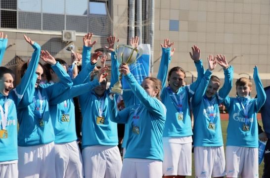 В РГПУ им. А.И. Герцена провели первый турнир по женскому футболу среди команд педагогических вузов