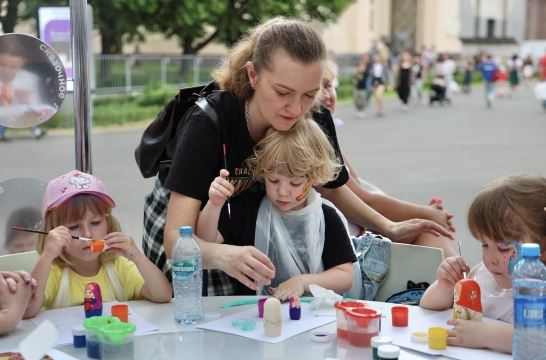 Росдетцентр встречает гостей Фестиваля Движения Первых в Москве